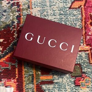 Gucci Maroon Gift Box